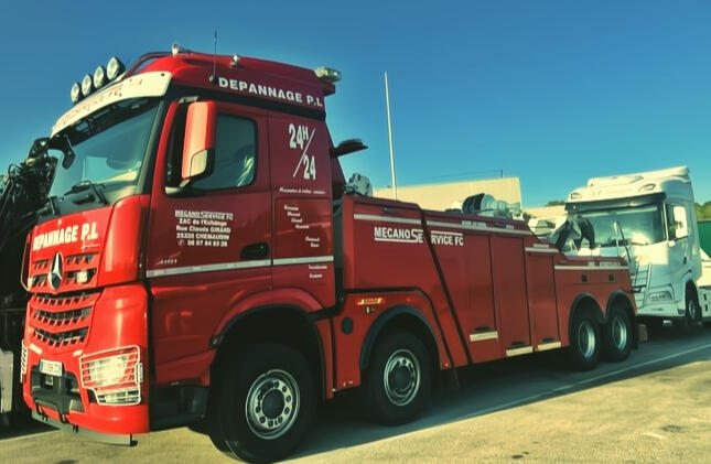 Remorquage poids lourd